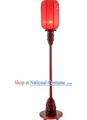 Traditional Asian Chinese Lanterns China Ancient New Year Red Floor Lamp Palace Lantern