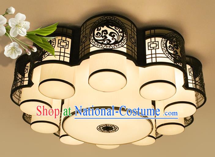 Traditional China Hand Carving Lantern Ancient Lanterns Palace Ceiling Lamp