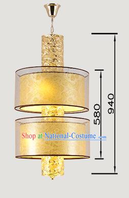 China Handmade Lantern Traditional Wedding Two-Lights Hanging Lanterns Palace Ceiling Lamp