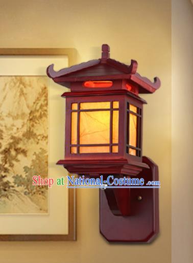 Asian China Handmade Wood Lanterns Traditional Ancient Wall Palace Lantern