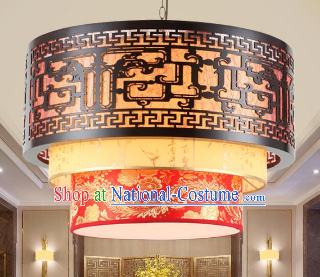 Chinese Handmade Carving Lantern Traditional Palace Ceiling Lamp Ancient Hanging Lanterns