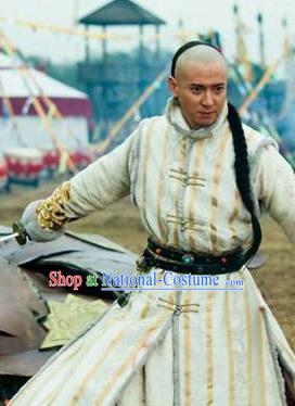 Chinese Qing Dynasty General Historical Costume China Ancient Manchu Dorgon Clothing