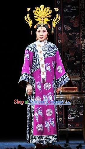 Chinese Ancient Qing Dynasty Queen Cixi Replica Costumes Manchu Dress Historical Costume for Women