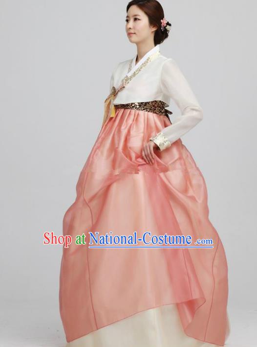 Korean Traditional Bride Palace Hanbok Clothing Korean Fashion Apparel Costumes for Women