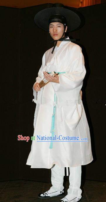 Asian Korean Traditional Palace Hanbok Clothing Ancient Korean Costume for Men