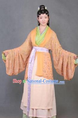 Chinese Ancient A Dream in Red Mansions Character Shi Xiangyun Costume for Women