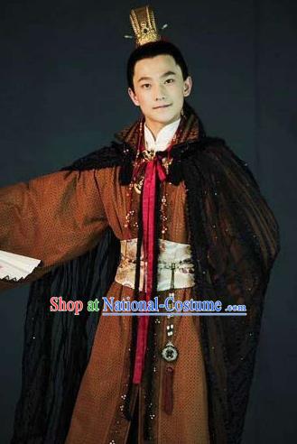 Chinese Ancient A Dream in Red Mansions Character Nobility Childe Jia Baoyu Costume for Men