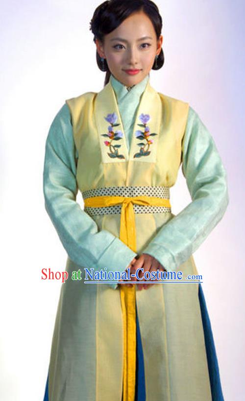 Ancient Chinese Ming Dynasty Historical Costume Nobility Lady Embroidered Replica Costume for Women