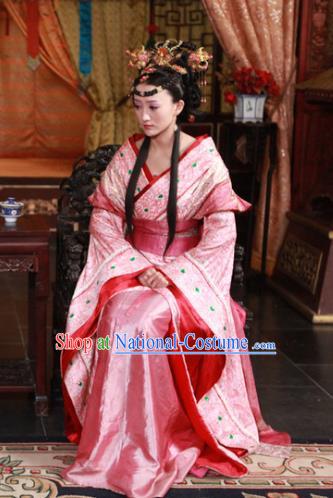 Ancient Chinese Ming Dynasty Imperial Empress Historical Costume Embroidered Replica Costume for Women