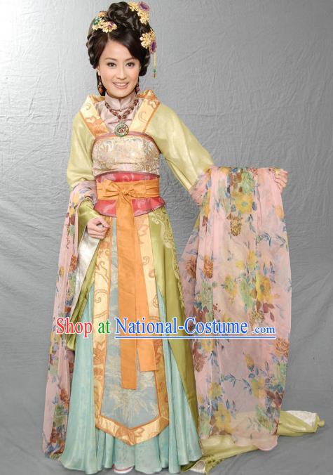 Ancient Chinese Ming Dynasty Consort Prince Yan Embroidered Historical Costume Palace Replica Costume for Women