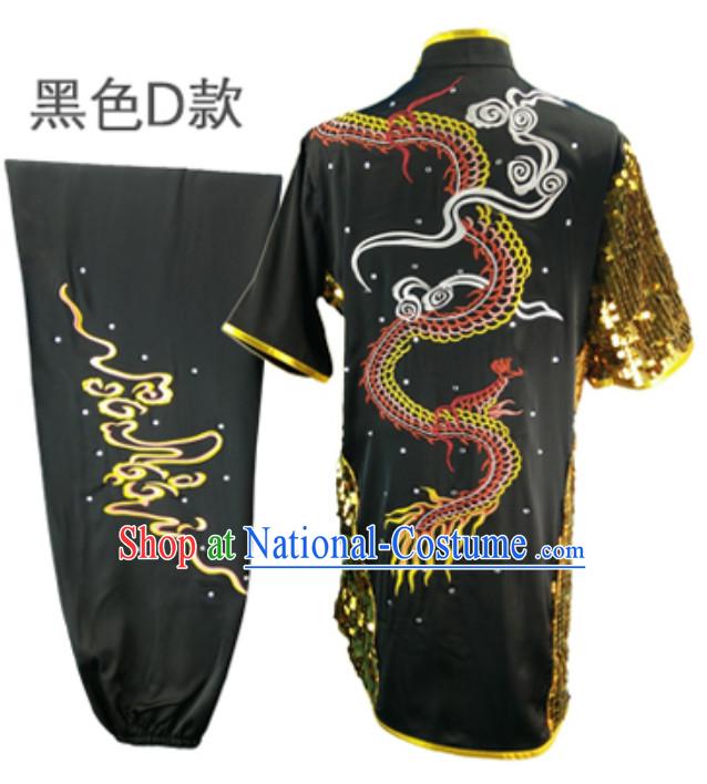 Top Changquan Nanquan Long Fist Southern Fist P Short Sleeves Best and the Most Professional Kung Fu Competition Uniforms Contest Suits