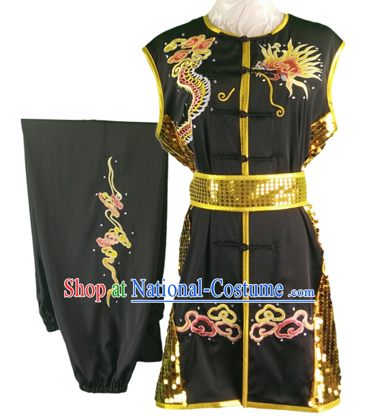 Made to Order Top Nanquan Southern Fist Sleeveless Best and the Most Professional Kung Fu Competition Clothes Contest Suits