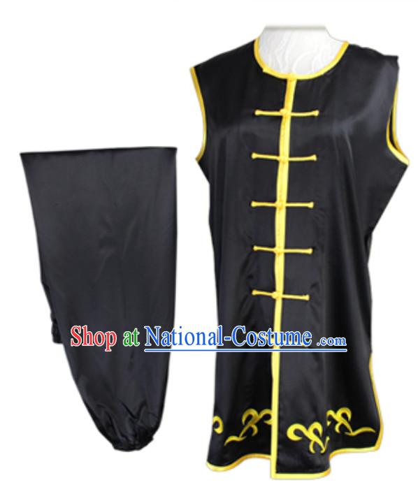 Made to Order Top Nanquan Southern Fist Sleeveless Best and the Most Professional Kung Fu Competition Clothes Contest Suits for Adults Kids Men Women Children