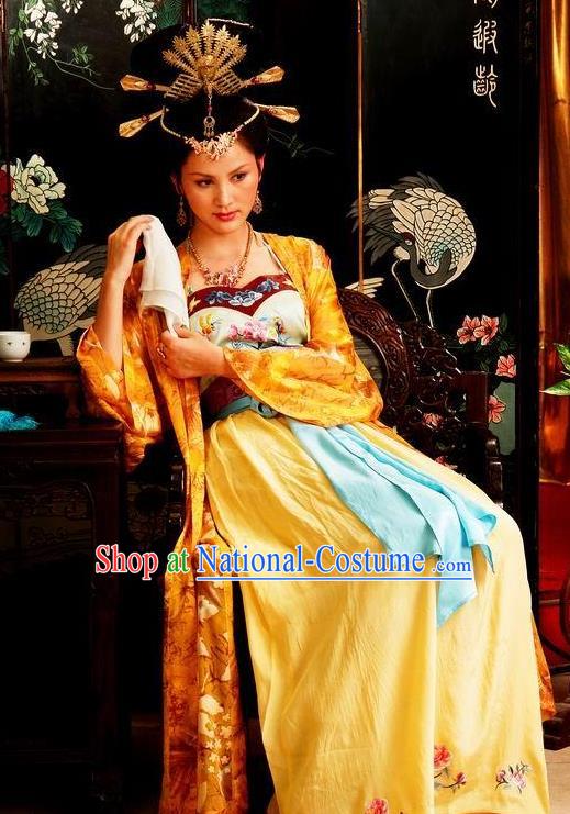 Chinese Ancient Novel A Dream in Red Mansions Character Xifeng Wang Costume for Women