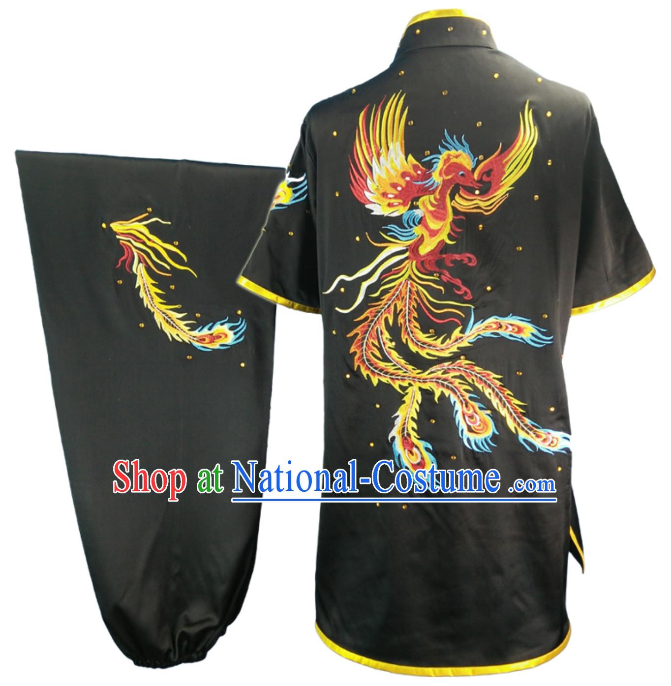 Top Changquan Nanquan Long Fist Southern Fist Phoenix Embroidery Best and the Most Professional Kung Fu Martial Arts Clothing Competition Dresses