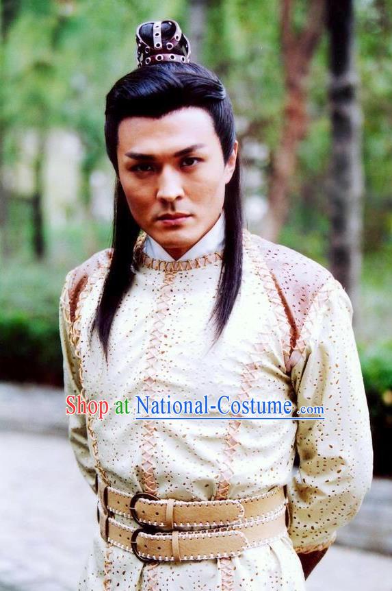 Chinese Ancient Song Dynasty General Yang Xun Replica Costume for Men