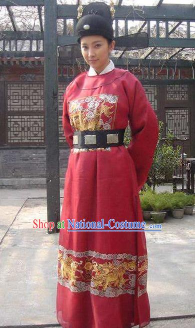 Ancient Chinese Ming Dynasty Female Consort Prince Replica Costume for Women