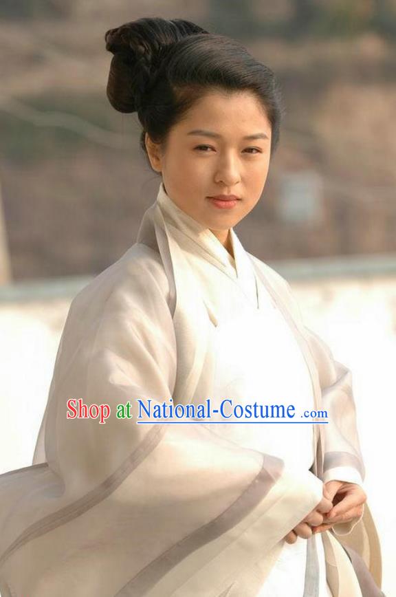 Ancient Chinese Song Dynasty Yang Five Daughter-in-law Swordswoman Replica Costume for Women