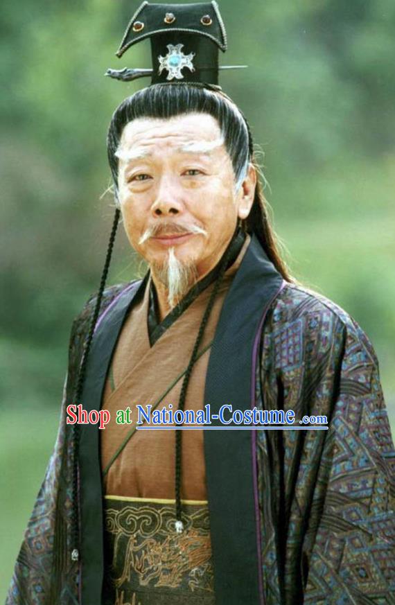 Ancient Chinese Song Dynasty Royal Highness Replica Costume for Men