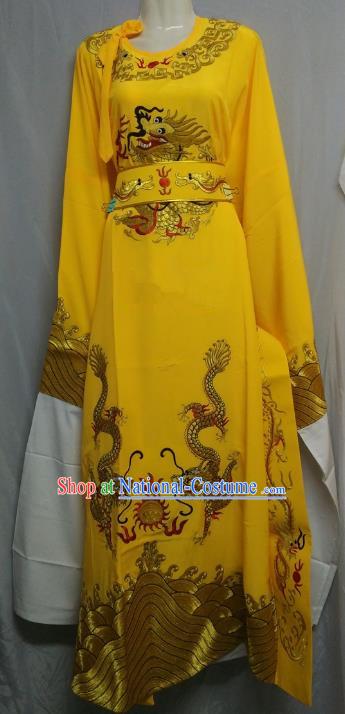 China Traditional Beijing Opera Niche Yellow Robe Chinese Peking Opera Number One Scholar Scholar Costume