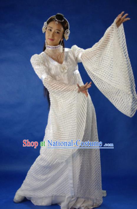 Ancient Chinese Song Dynasty Princess Dance Dress Fairy Hanfu Replica Costume for Women