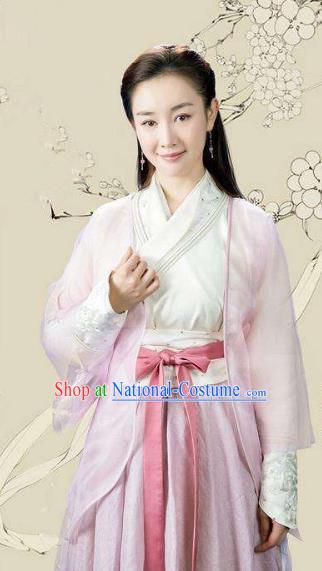 Chinese Song Dynasty Princess Embroidered Dress Ancient Palace Lady Replica Costume for Women