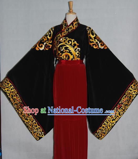 China Traditional Beijing Opera Prince Costume Chinese Peking Opera Niche Embroidered Clothing for Adults