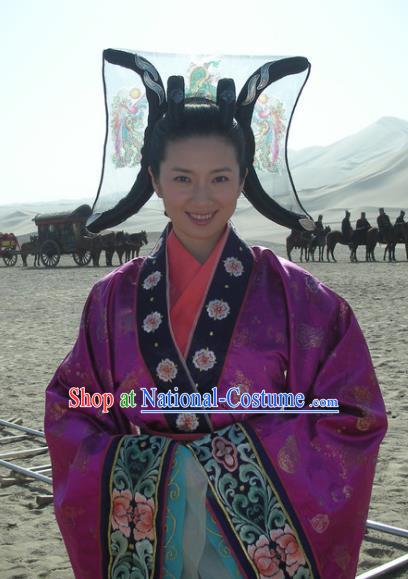 Traditional Chinese Ancient Costume Ancient  Tang Dynasty Hanfu Dress Clothing