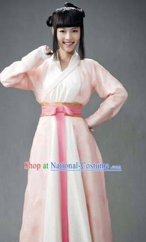 Chinese Traditional Tang Dynasty Swordswoman Replica Costume for Women