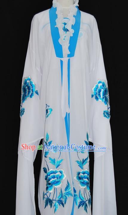 Traditional Chinese Beijing Opera Palace Lady Dress Peking Opera Diva Embroidered Costume