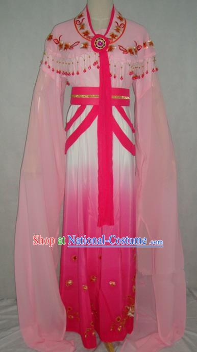 Top Grade Chinese Beijing Opera Princess Costume China Professional Peking Opera Pink Dress