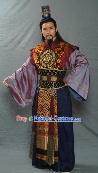 Traditional Chinese Ancient Royal Highness Song Dynasty Prince Replica Costume for Men