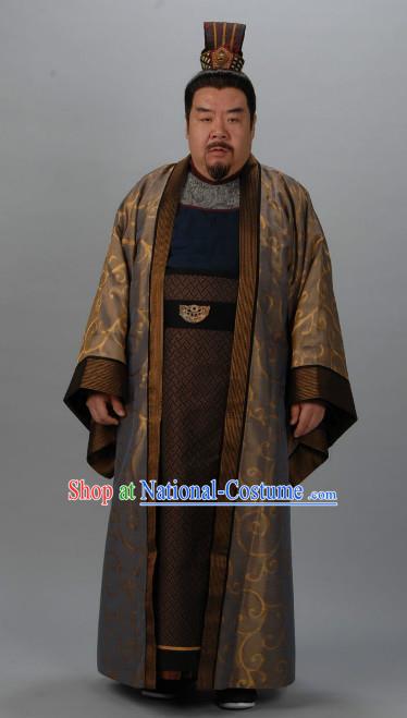 Chinese Ancient Tang Dynasty Prime Minister Di Renjie Replica Costume for Men