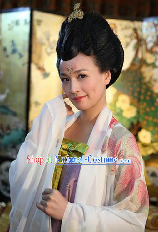 Traditional Chinese Ancient Costume Ancient  Tang Dynasty Hanfu Dress Clothing