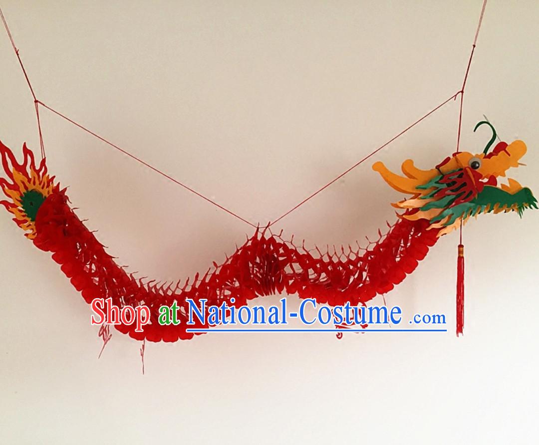 Long Chinese Dragon Arts for Hanging on the Ceiling