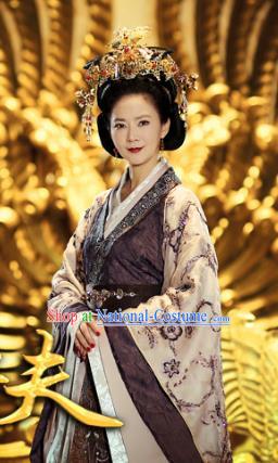 Traditional Chinese Ancient Costume Chu and Han Dynasties Hanfu Clothing