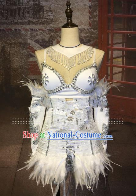 Model Dance Costumes Popular Catwalks Bikini Costume Stage Drama Parade Costume Complete Set