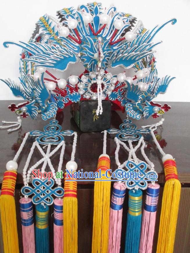 Traditional Chinese Beijing Opera Hair Accessories Princess Phoenix Coronet Peking Opera Actress Headwear