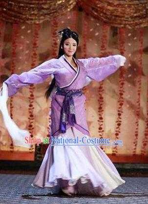 Traditional Chinese Ancient Costume Chu and Han Dynasties Hanfu Clothing