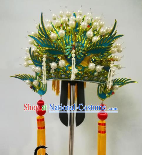 Chinese Traditional Beijing Opera Diva Hats Phoenix Coronet Peking Opera Imperial Consort Headwear