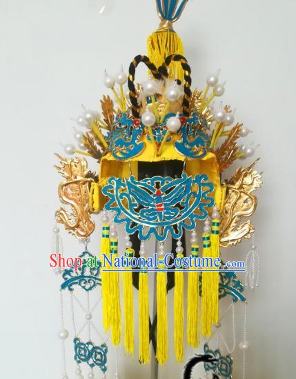 Traditional China Beijing Opera Costume Gifted Scholar Embroidered Robe and Hat Ancient Chinese Peking Opera Embroidery Clothing