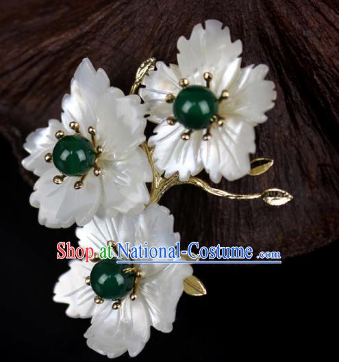 Chinese Ancient Handmade Hair Accessories Flowers Hair Claw Hairpins for Women