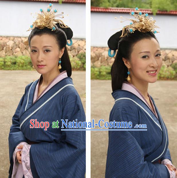 Traditional Chinese Ancient Costume Chu and Han Dynasties Hanfu Clothing