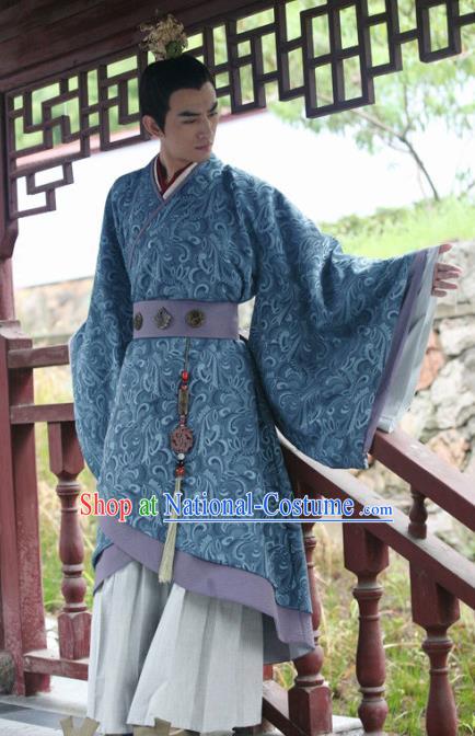 Traditional Chinese Ancient Costume Chu and Han Dynasties Hanfu Clothing