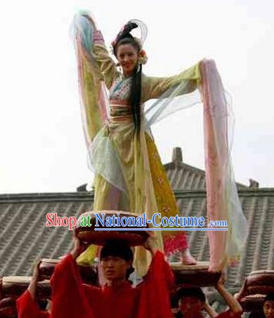 Traditional Chinese Ancient Costume Chu and Han Dynasties Hanfu Clothing