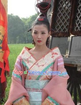 Traditional Chinese Ancient Costume Chu and Han Dynasties Hanfu Clothing