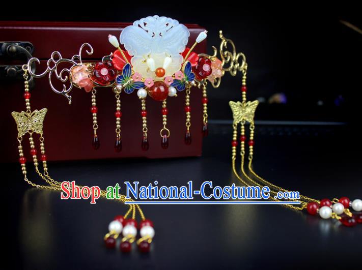 Chinese Ancient Handmade Hair Accessories Classical Hairpins Wedding Phoenix Coronet Hair Crown for Women