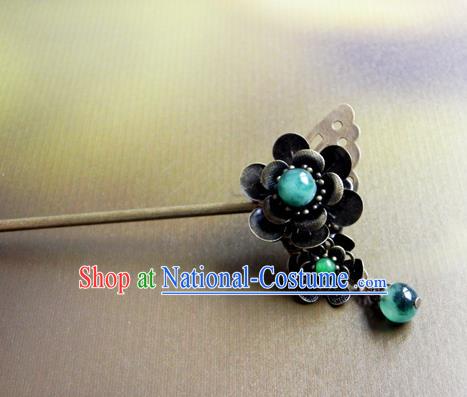 Chinese Ancient Handmade Hair Accessories Hairpins Classical Hanfu Butterfly Hair Stick for Women