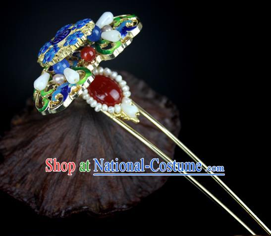 Chinese Ancient Style Hair Jewelry Accessories Cosplay Hairpins Headwear Headdress for Women