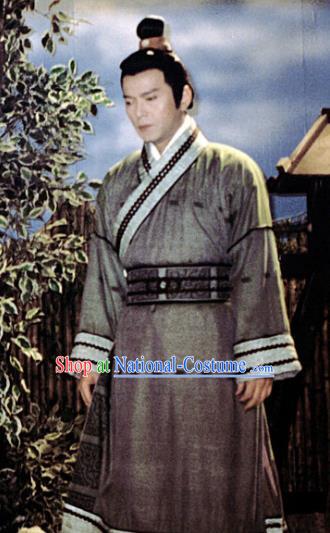 Chinese Ancient Spring and Autumn Period Kingdom Jin Swordsman Tu an Gu Replica Costume for Men